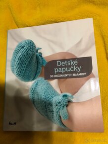 Nová KNIHA Detské papučky ˇ50 nápadov, ako upliesť papučky - 3