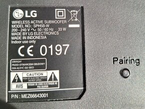 Lg subwoofer - 3