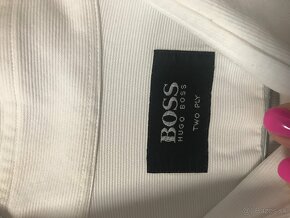 HUGO BOSS originál snehobiela kosela L/XL - 3