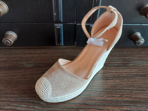 Espadrilky na platforme - vel. 39 - 3