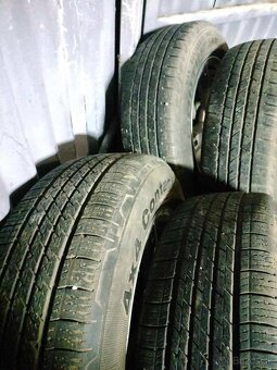 4ks alu disky orig. Toyota 5x114,3 R17 pneu 225/65 r17 - 3