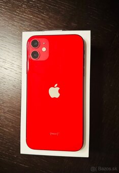 IPhone 11 128gb red product top stav - 3