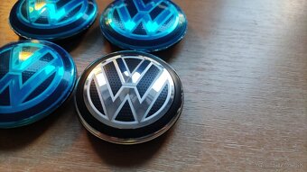 VW krytky stredovej diery Volkswagen, pukličky diskov VW - 3