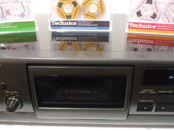 Kazetovy deck TECHNICS RS-BX501 autoreverse ATC vyroba Japan - 3