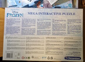 FROZEN - mega puzzle s interaktívnym perom - 3