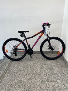 Kross Lea 3.0 Violet Pink Orange 27,5 bicykel dámsky - 3