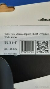 Selle San Marco Aspide Dynamic - úplne nové sedlo - 3