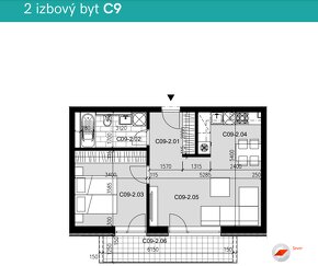 Nový 2-izb. byt v štandarde za 140,000 EUR - 3