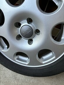 Predám 5ks 16" originálne disky Audi + pneu. - 3