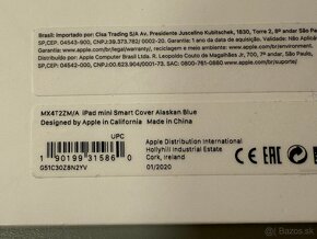 Obal na iPad mini 5 (2019) modry original Alaskan Blue - 3