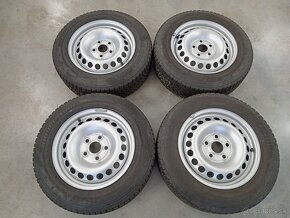 4ks zimne kolesa 5x120 R16 6,5J ET51 Original VOLKSWAGEN T5 - 3