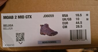 Merrell MOAB 2 MID GTX  veľ.44.5 - 3