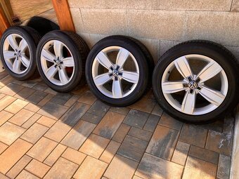 Predám letnú sadu org VW ISTANBUL 5x112 R17 215/55 R17 - 3