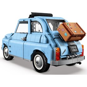 LEGO 77942 Fiat 500 Blue- svetlo modrá špeciálna edícia - 3