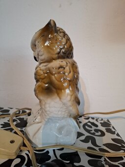 Predám starú porcelánovú lampu sovy 26 € - 3