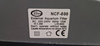 Externý filter Aqua Nova NCF 800 - 3