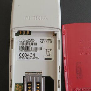 Klasicky tlacitkovy mobilny telefon NOKIA 1110i s nabijackou - 3