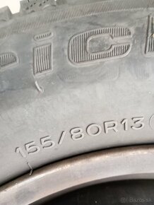 Ponúkam kolesa s diskami 155/80 R13 - 3