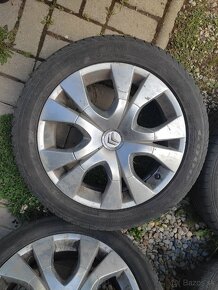 Elektróny Citroen 4x108 R17+ letné pneu Goodyear 215/50 R17 - 3