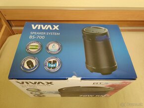 Vivax BS 700....super bluetooth reproduktor nový sk záruka. - 3