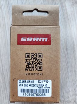 Brzdove platnicky Avid SRAM - 3