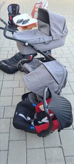 Britax Go 3kombinacia + fusak+ CHiCCO stolička+ohradka - 3