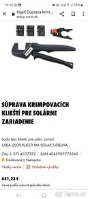 Wurth Krimpovace Lisovacie Lemovacie kliešte nové - 3