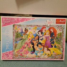 Puzzle Disney princezné + Frozen - 3