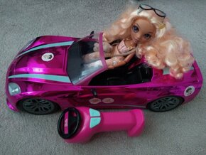 Luxusné auto pre bábiky rainbow high barbie lol - 3