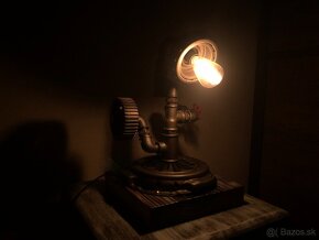 Industriálna lampa - steampunk - 3