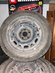 Zimne pneumatiky 185/60 r14 na diskoch - 3