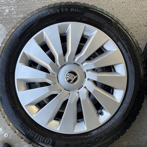 4ks plech. disky skoda 5x112 R16 - 3