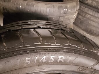 4x letné pneumatiky 215/45 r16 - 3