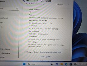 ★Lenovo ThinkPad L390 SSD, Intel i5, SSD, hliníkové šasy★ - 3