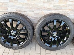 5x112 R17 originál Škoda pneu 225/50 R17 Matador zimne - 3