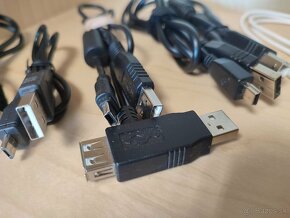 Sada 6x USB káblov (Micro, Mini, B, Apple 30 pin, Lightning) - 3