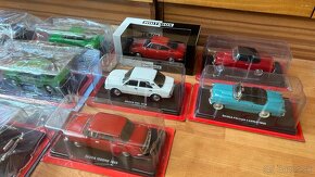 Škoda 105, 110r, 130 rs, 1000,Tatra 603, 613 Hachette 1:24 - 3