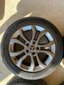 Disky Mercedes 5x112,R17 225/50,na zimných pneu - 3