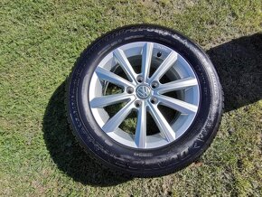 5x112 R16 VW Merano originál alu kolesá s pneu - 3