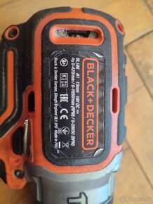 Black+Decker Aku bezuhlíková príklepová vŕtačka BL188 - 3