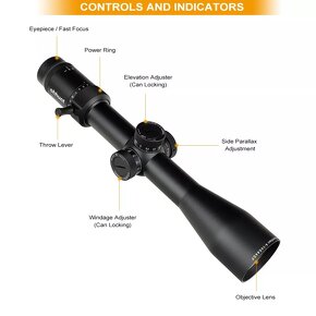 Predám puskohlad Ohunt 4-14x44 SF 1/10MilDOT - 3