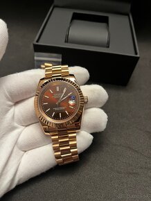 Seiko mod Datejust Chocolate - 3