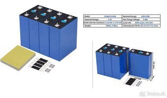 Lifepo4 články 314AH / 335AH-EVE 8000 cykl grade A - 76E - 3