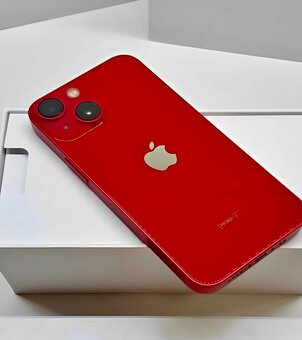 iPhone 13 Red BATERIE 100% TOP - 3