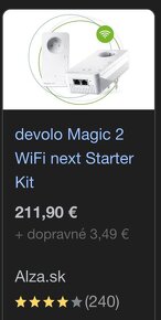 PowerLine Devolo Magic 2 WiFi next starter kit - 3