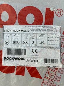 Minerálna vata ROCKWOOL Frontrock MAX E - 3