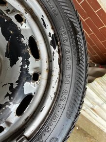 Kolesá 5x100 r14 185/60 r14 zimné - 3