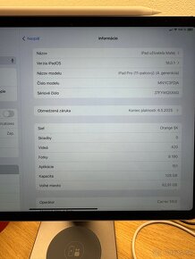 Predám nový iPad Pro 11 4th gen 128GB wifi+cellular - 3