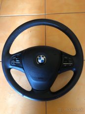 BMW X5 F15 -X6 -F16 VOLANT VIBRACNY KOŽENÝ MULTIFUNKČNÝ S AI - 3