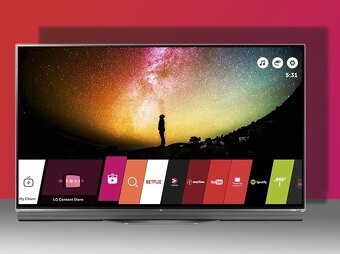 LG OLED65E6V, uhlopriečka 164 cm,.4K Ultra HD 3D - 3